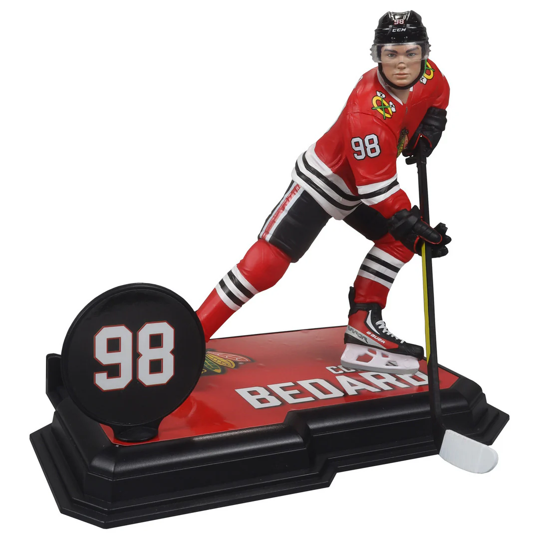 McFarlane NHL Chicago Blackhawks Connor Bedard Figure (2024) - Image 2
