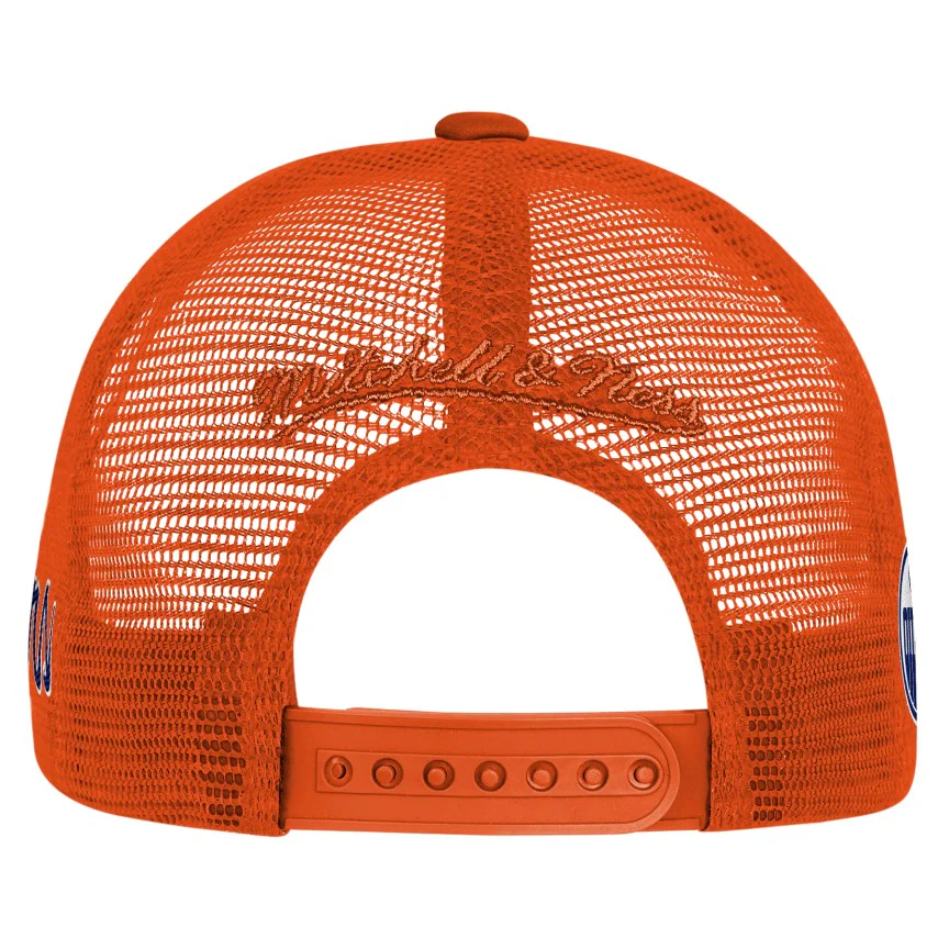 Mitchell & Ness Youth Edmonton Oilers Mascot Trucker Hat - Image 3