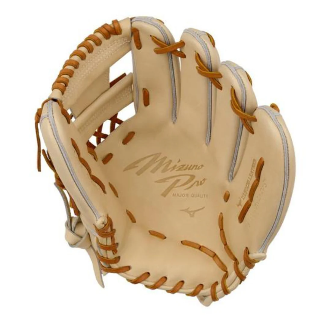 Mizuno GMP-4000S Pro X Tan Baseball Glove - Image 2