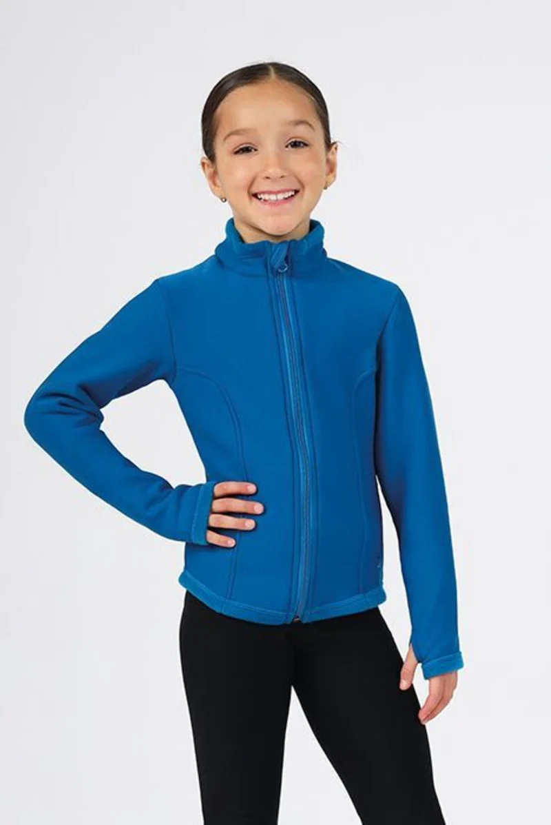 Mondor Women's 24493 Sequin Figure Skating Polartec Jacket - Image 2