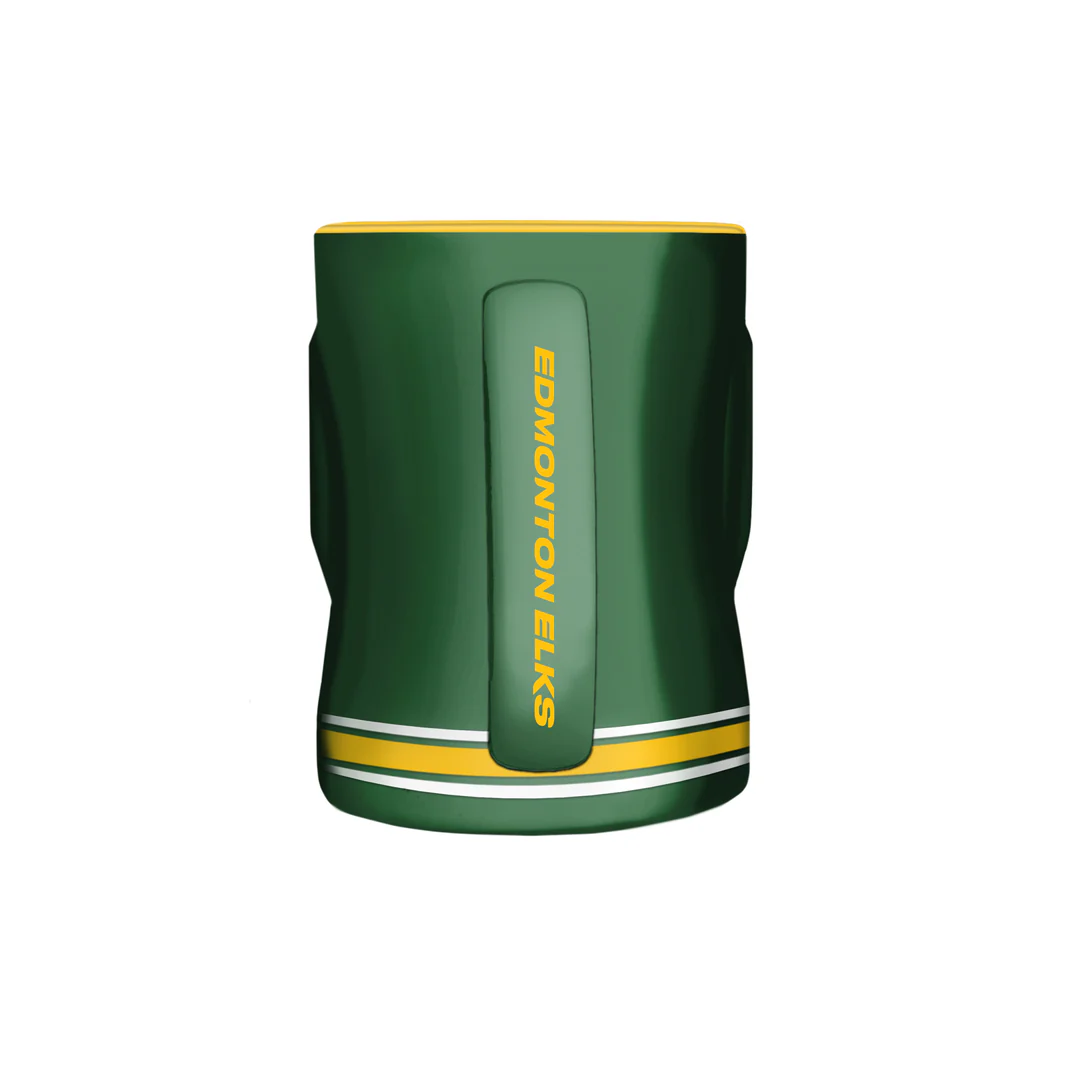 The Sports Vault CFL Edmonton Elks 14oz Sculpted Mug - Image 2