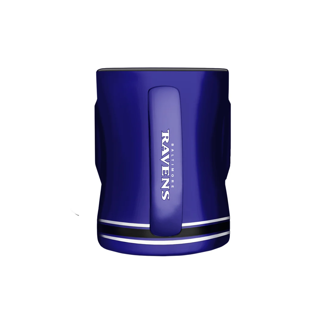 The Sports Vault NFL Baltimore Ravens 14oz Sculpted Mug - Image 2