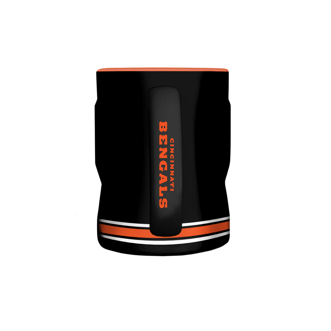 The Sports Vault NFL Cincinnati Bengals 14oz Sculpted Mug - Image 2