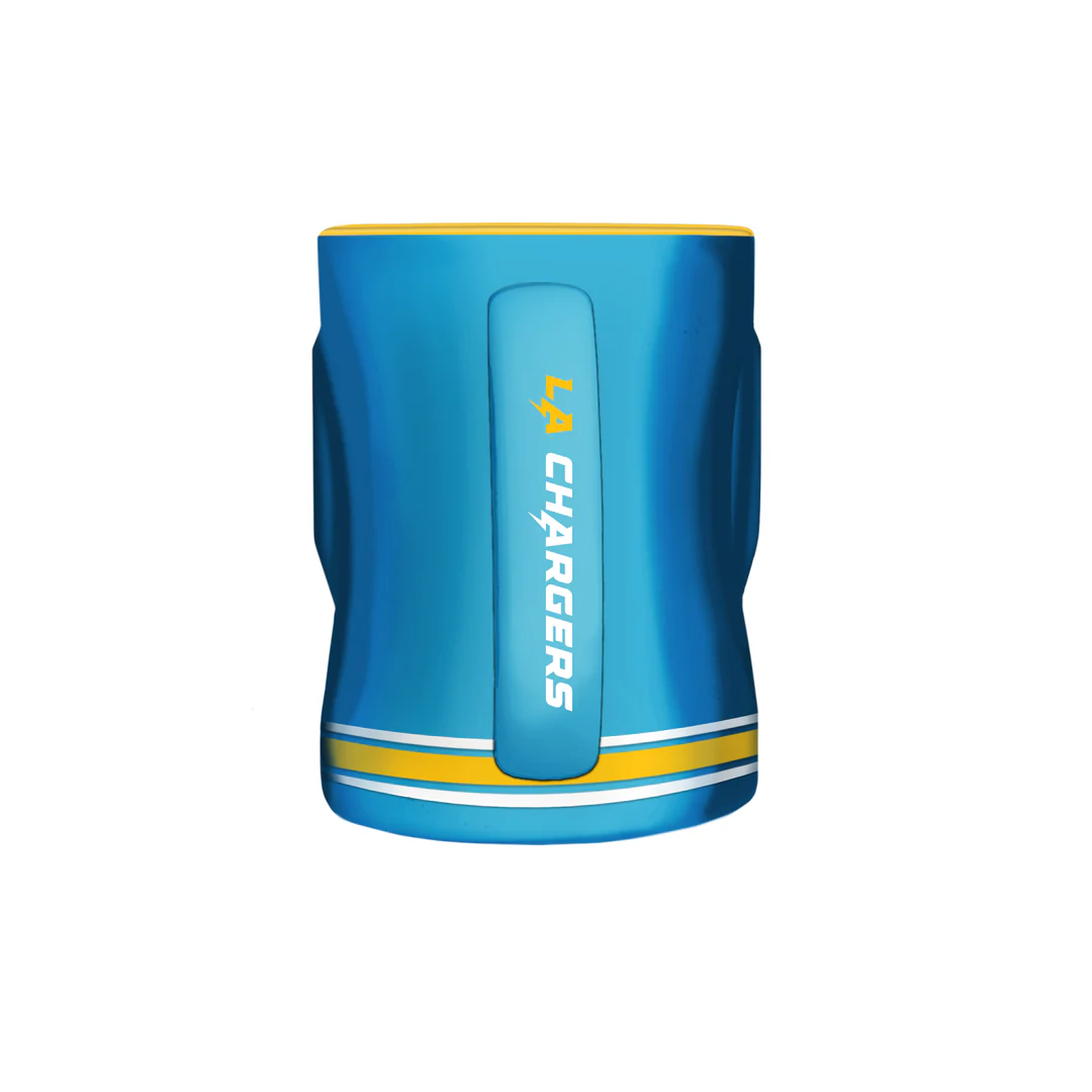 The Sports Vault NFL Los Angeles Chargers 14oz Sculpted Mug - Image 2