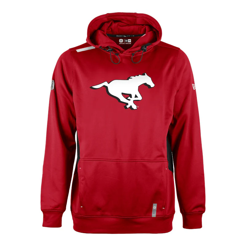 New Era Men's CFL Calgary Stampeders Clutch Performance Hood