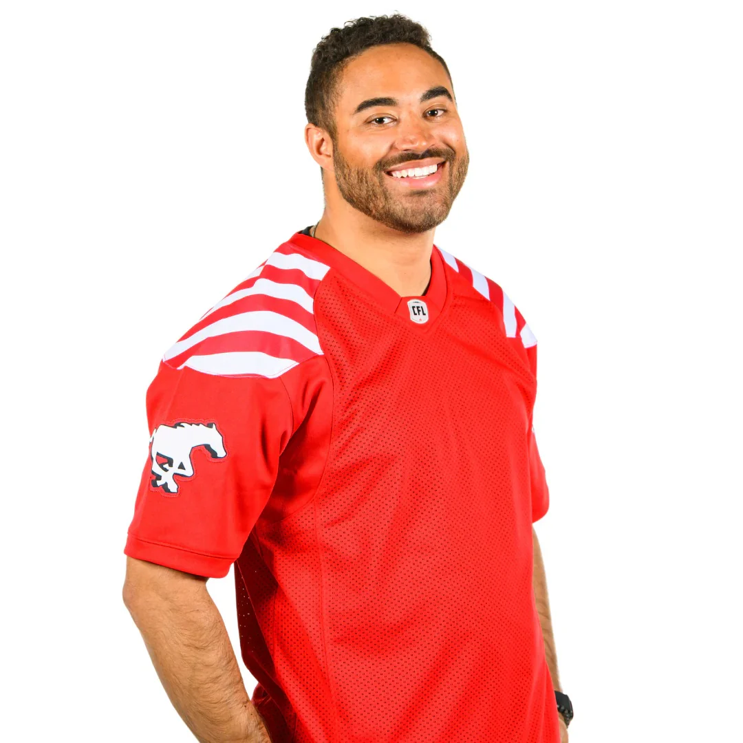 New Era Men's CFL Calgary Stampeders Replica Home Jersey - Image 3