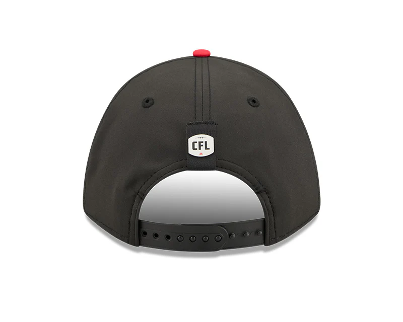 New Era Men's CFL Calgary Stampeders Sideline '26 940 M-Crown Hat Black/Red - Image 5