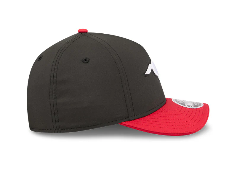 New Era Men's CFL Calgary Stampeders Sideline '26 940 M-Crown Hat Black/Red - Image 6