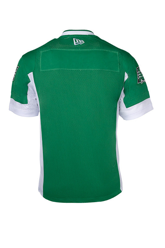 New Era Men's CFL Saskatchewan Roughriders Replica Home Jersey - Image 2