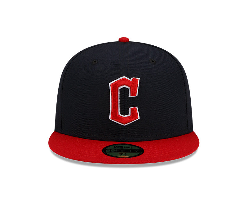 New Era Men's MLB AC 59FIFTY Cleveland Guardians Home Fitted Cap - Image 4