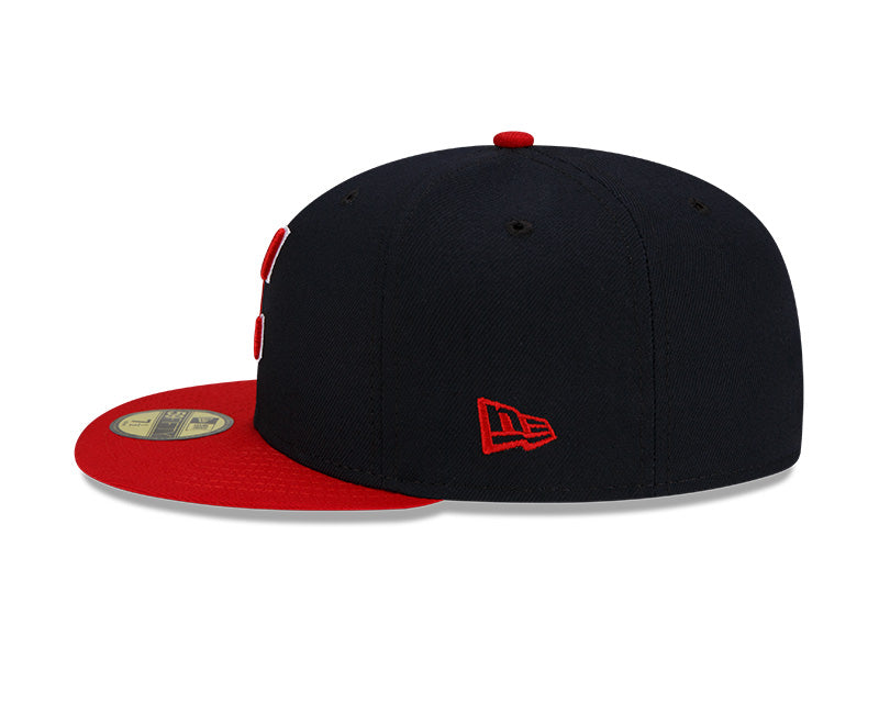 New Era Men's MLB AC 59FIFTY Cleveland Guardians Home Fitted Cap - Image 5
