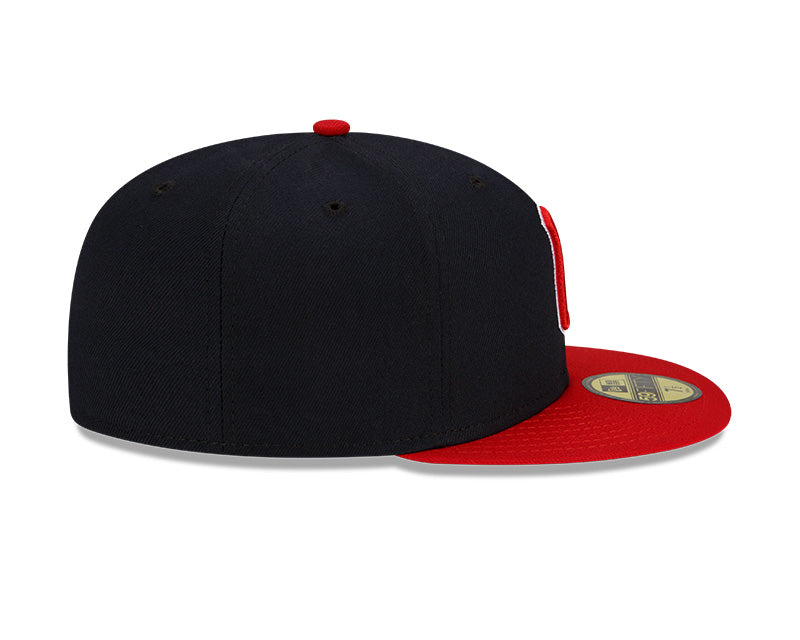 New Era Men's MLB AC 59FIFTY Cleveland Guardians Home Fitted Cap - Image 6