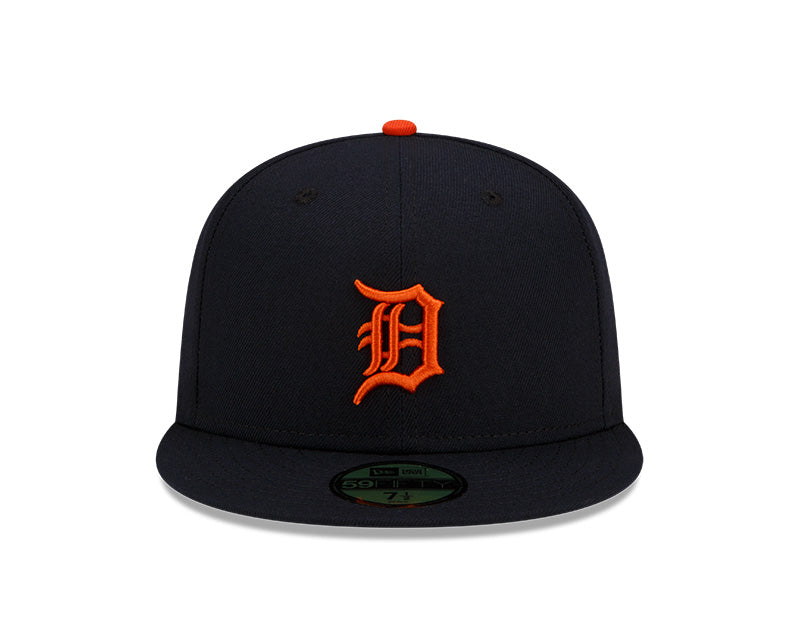 New Era Men's MLB Detroit Tigers Authentic Collection 59FIFTY Road Fitted Hat - Image 4