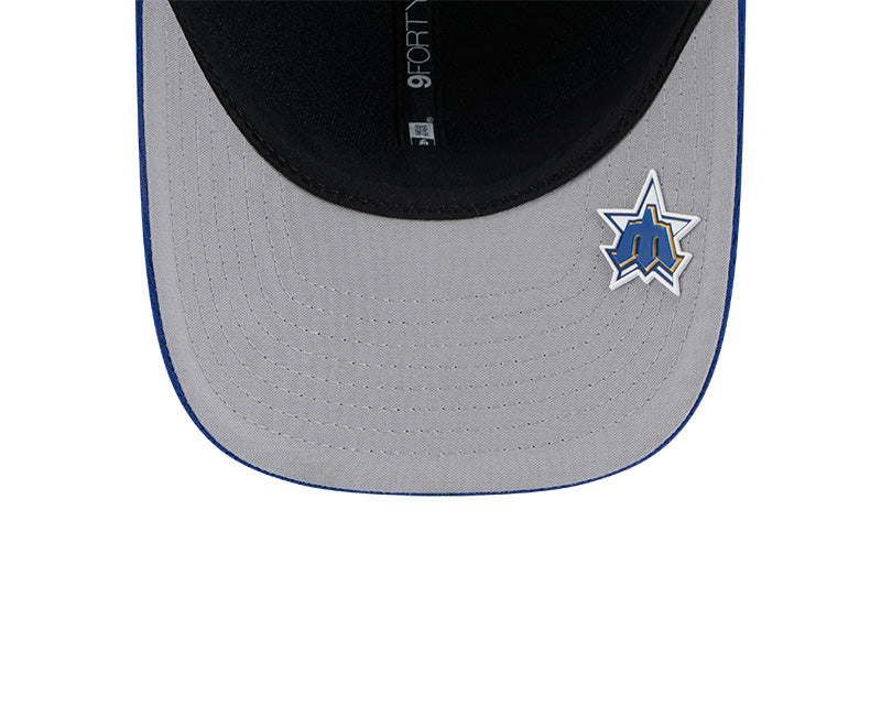 New Era Men's MLB Seattle Mariners Clubhouse '25 9FORTY MC Hat - Image 4