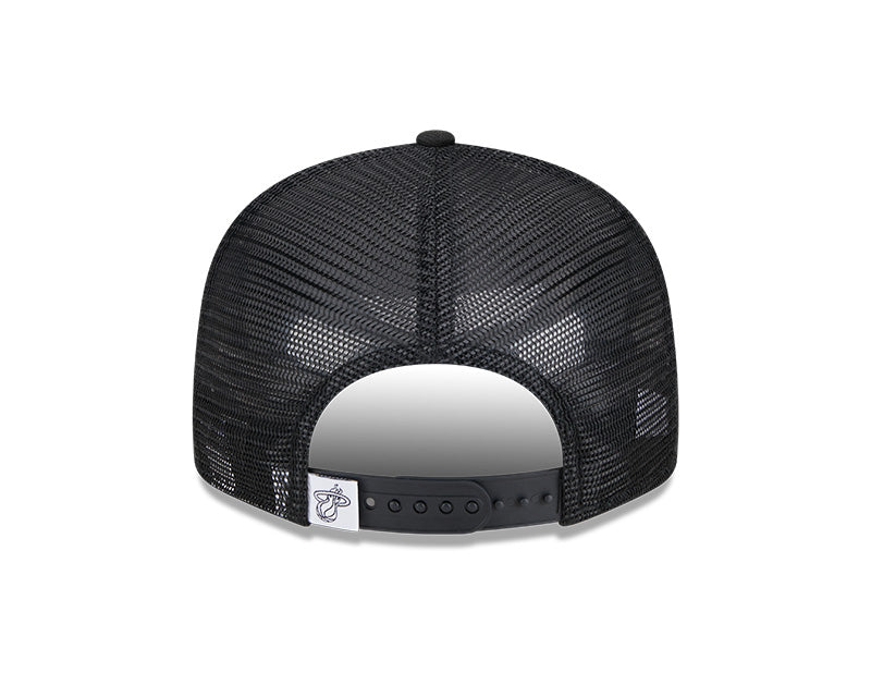 New Era Men's NBA Miami Heat 9FIFTY Trucker Cap - Image 2