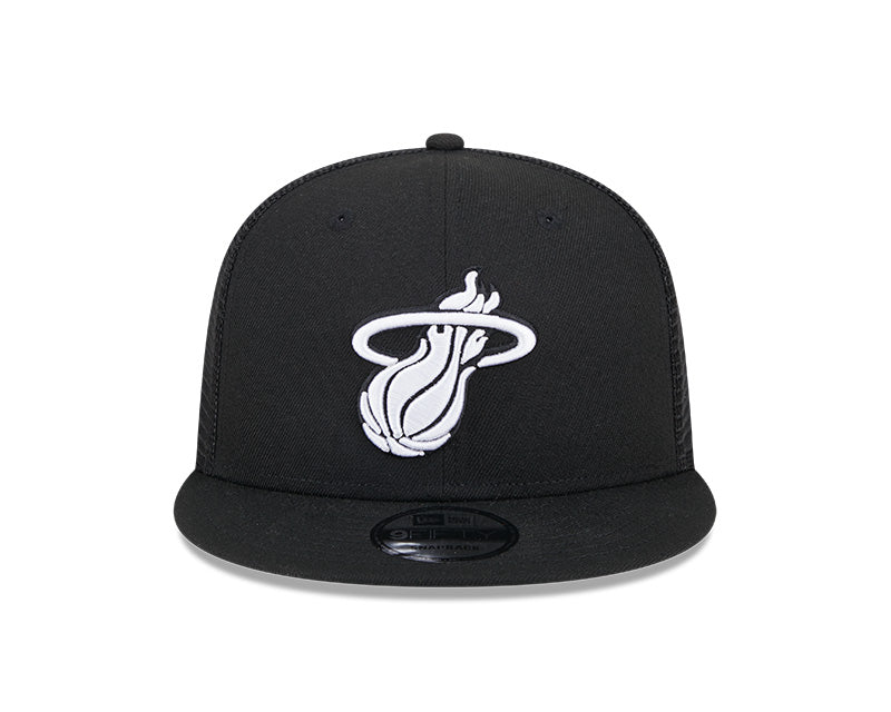 New Era Men's NBA Miami Heat 9FIFTY Trucker Cap - Image 4