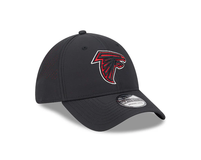 New Era Men's NFL Atlanta Falcons '25 3930 Night Flex Hat - Image 3