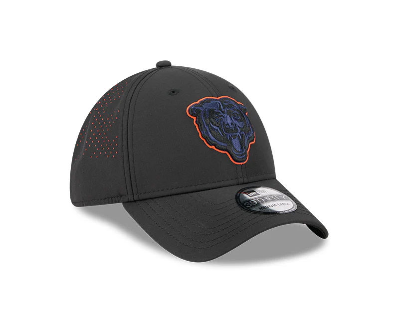 New Era Men's NFL Chicago Bears '25 3930 Night Flex Hat - Image 3
