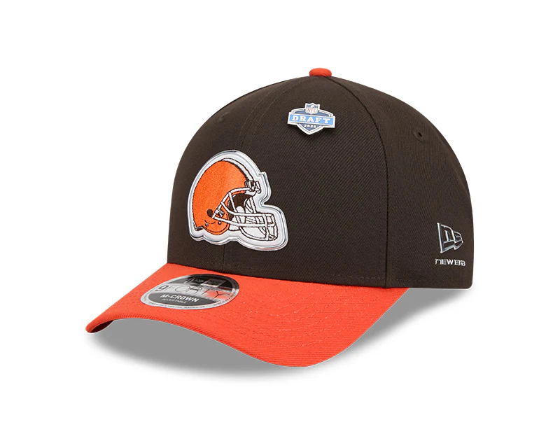 New Era Men's NFL Cleveland Browns 9FORTY MC Draft Hat 2026