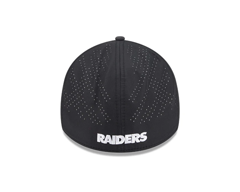 New Era Men's NFL Las Vegas Raiders '25 3930 Night Flex Hat - Image 4
