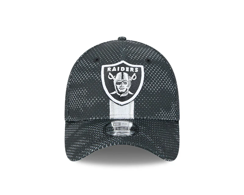 New Era Men's NFL Las Vegas Raiders Sideline '24 3930 Flex Cap - Image 2