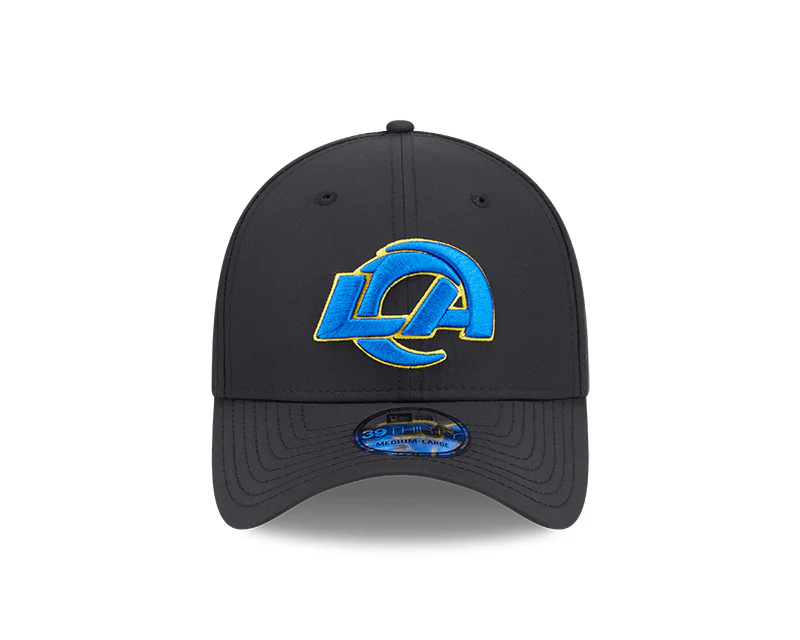 New Era Men's NFL Los Angeles Rams '25 3930 Night Flex Hat - Image 2