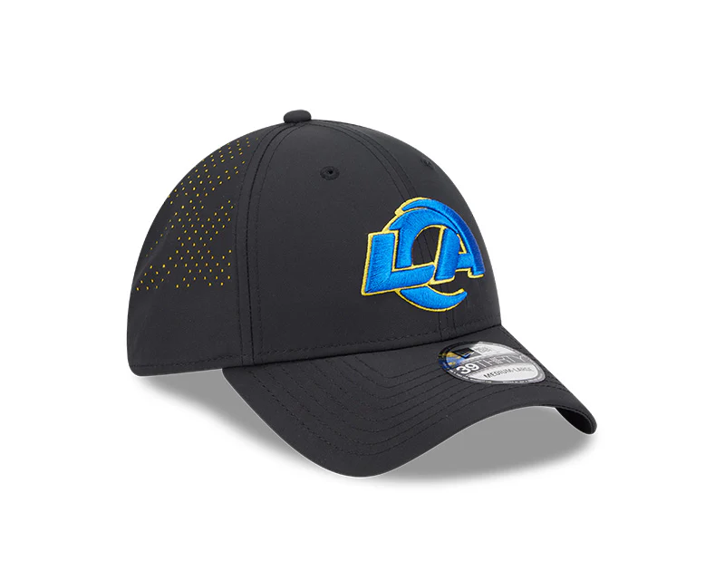 New Era Men's NFL Los Angeles Rams '25 3930 Night Flex Hat - Image 3