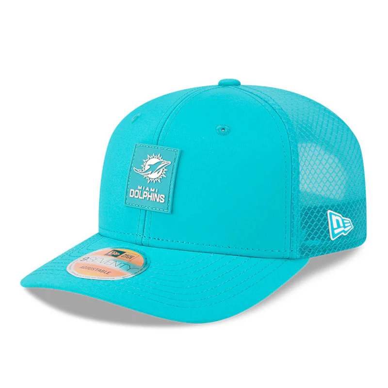 New Era Men's NFL Miami Dolphins Sideline '25 970 Trucker Hat