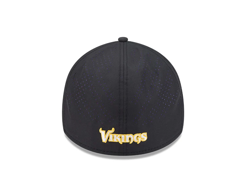 New Era Men's NFL Minnesota Vikings '25 3930 Night Flex Hat - Image 4