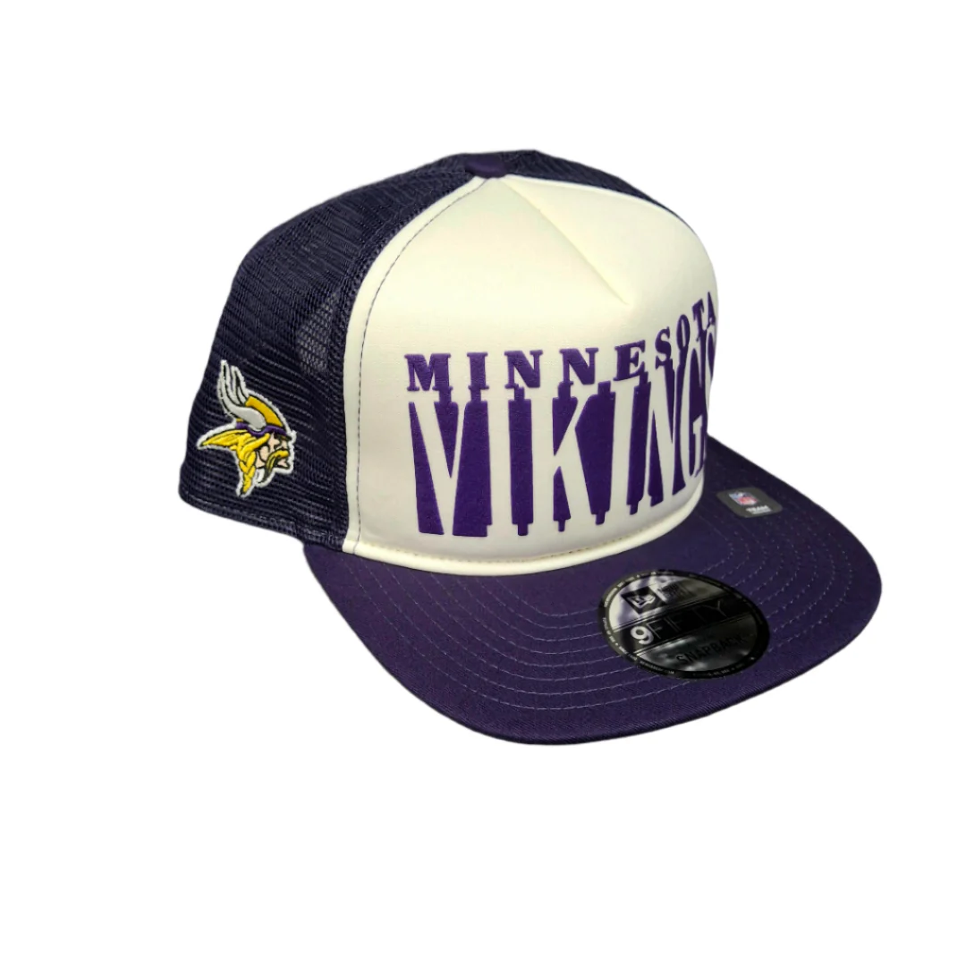 New Era Men's NFL Minnesota Vikings '25 950 A-Frame Team Cutout Hat