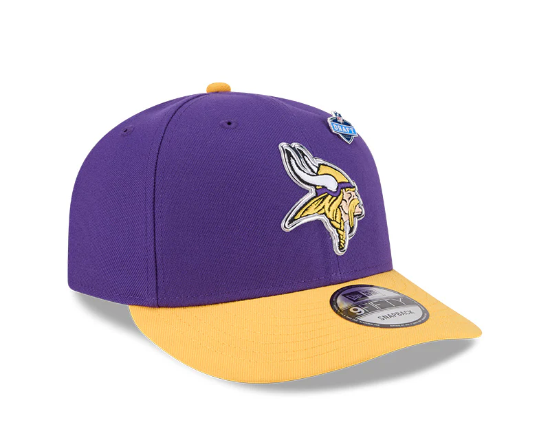 New Era Men's NFL Minnesota Vikings 9FORTY MC Draft Hat 2026 - Image 2