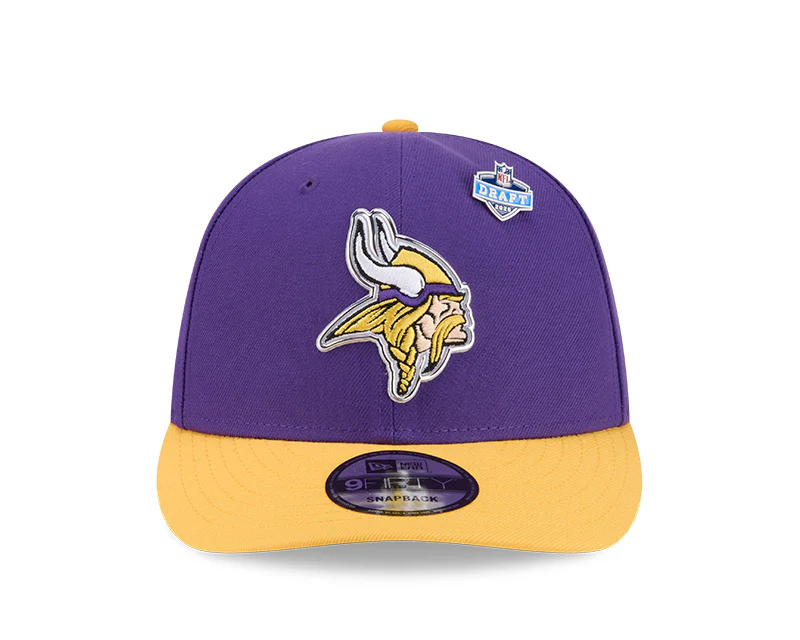 New Era Men's NFL Minnesota Vikings 9FORTY MC Draft Hat 2026 - Image 3
