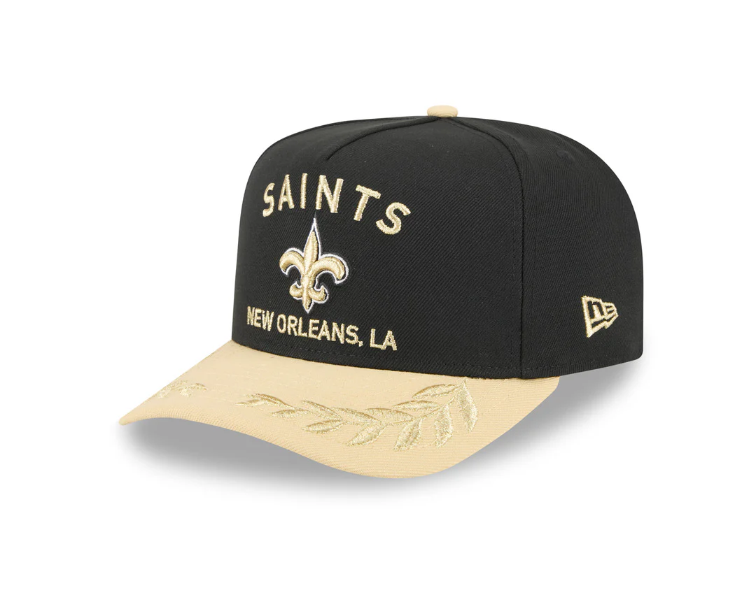 New Era Men's NFL New Orleans Saints 9FIFTY A-Frame Draft Hat 2025
