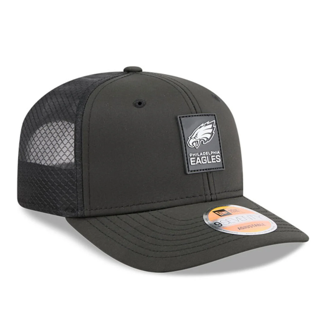 New Era Men's NFL Philadelphia Eagles Sideline '25 970 Trucker Hat - Image 3