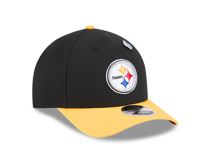 New Era Men's NFL Pittsburgh Steelers 9FORTY MC Draft Hat 2026 - Image 2
