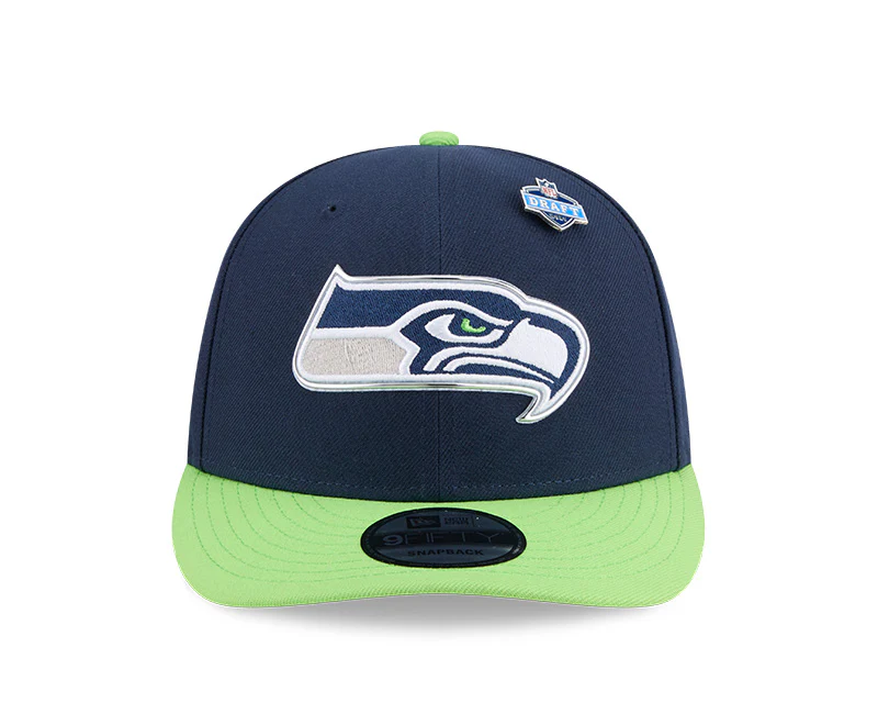 New Era Men's NFL Seattle Seahawks 9FORTY MC Draft Hat 2026 - Image 3