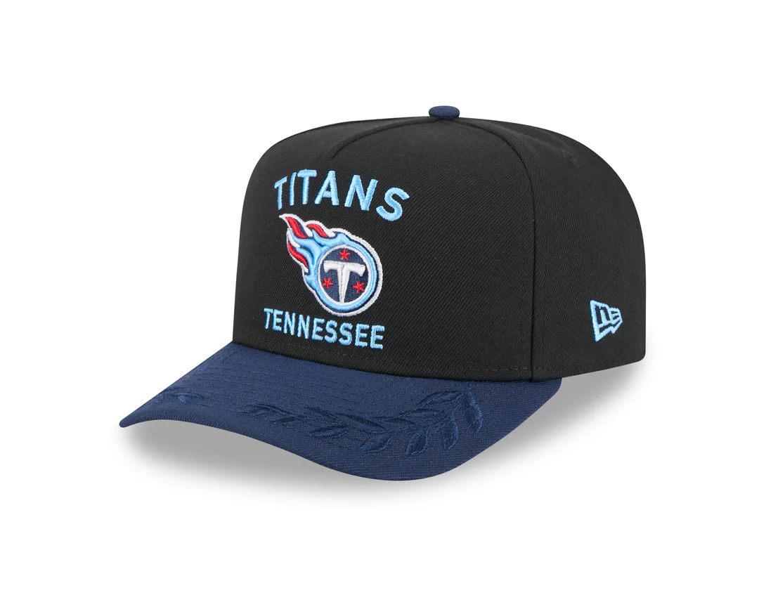 New Era Men's NFL Tennessee Titans 9FIFTY A-Frame Draft Hat 2025