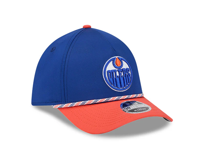 New Era Men's NHL Edmonton Oilers 3930 M-Crown A-Frame Rope Hat - Image 2