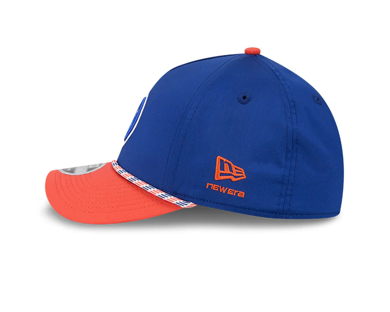 New Era Men's NHL Edmonton Oilers 3930 M-Crown A-Frame Rope Hat - Image 5