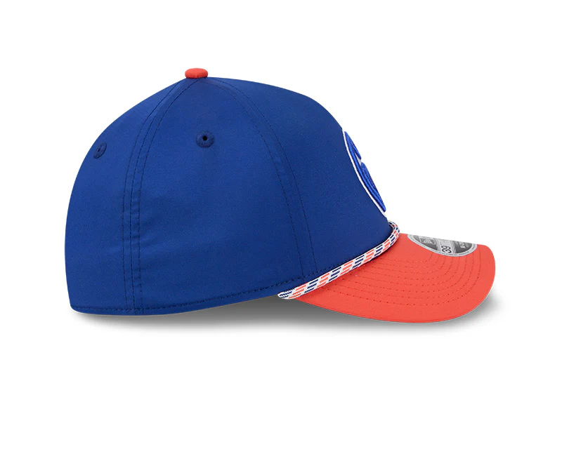 New Era Men's NHL Edmonton Oilers 3930 M-Crown A-Frame Rope Hat - Image 6