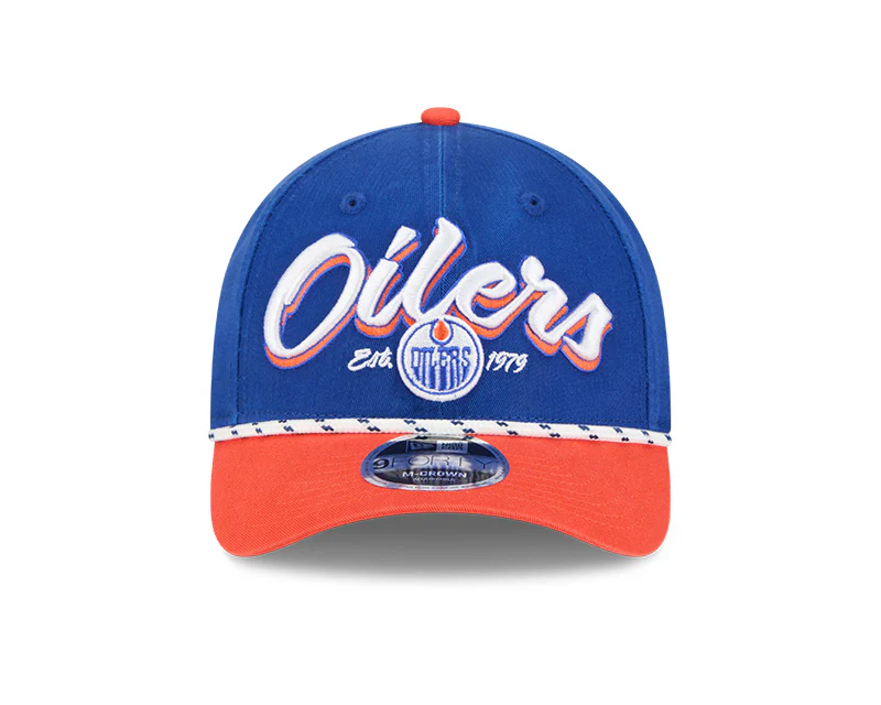 New Era Men's NHL Edmonton Oilers 940 M-Crown Team Loyal Hat - Image 3