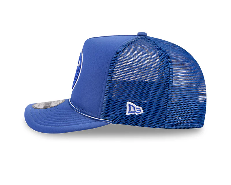 New Era Men's NHL Edmonton Oilers 950 A-Frame Worn Hat - Image 5