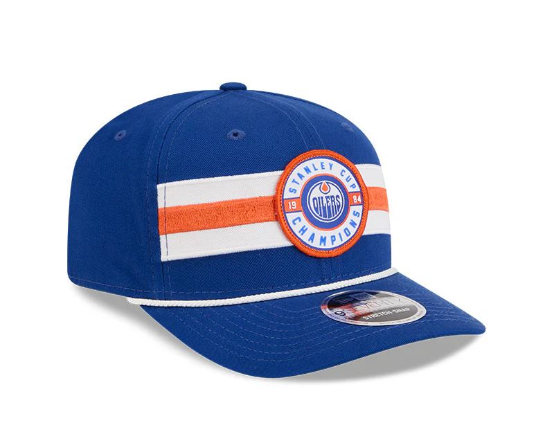New Era Men's NHL Edmonton Oilers 970SS '84 Cup Champs Cap - Image 2