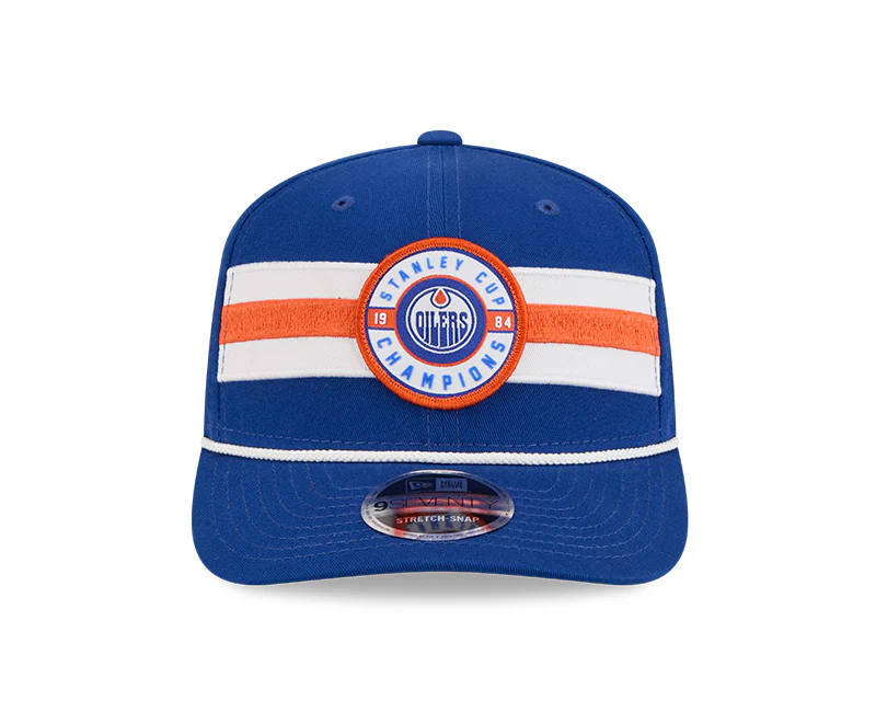 New Era Men's NHL Edmonton Oilers 970SS '84 Cup Champs Cap - Image 3