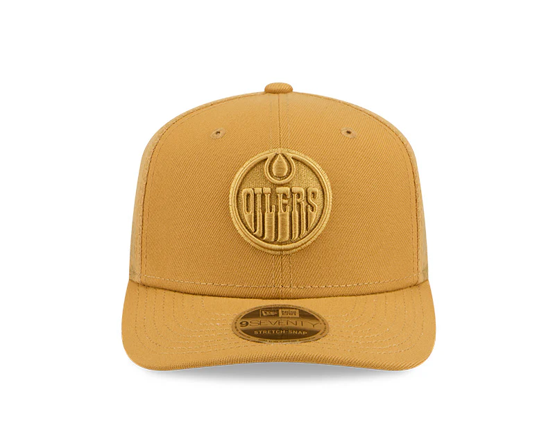 New Era Men's NHL Edmonton Oilers 970 Stretch Snap Color Pack Hat - Image 3