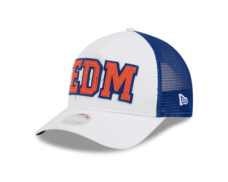 New Era Women's NHL Edmonton Oilers 940 M-Crown A-Frame Winner Hat