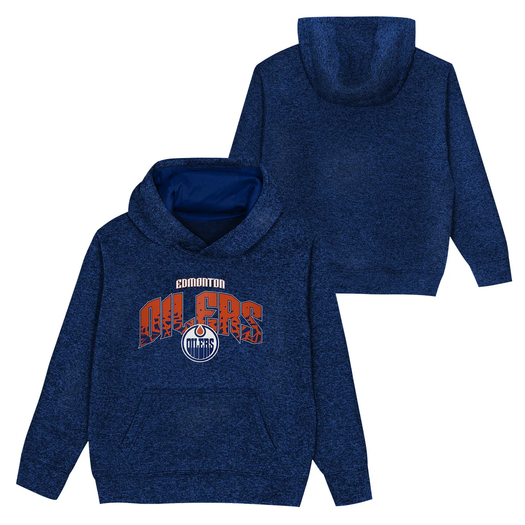 NHL Branded Kids Edmonton Oilers Forerunner Hoodie - Image 3
