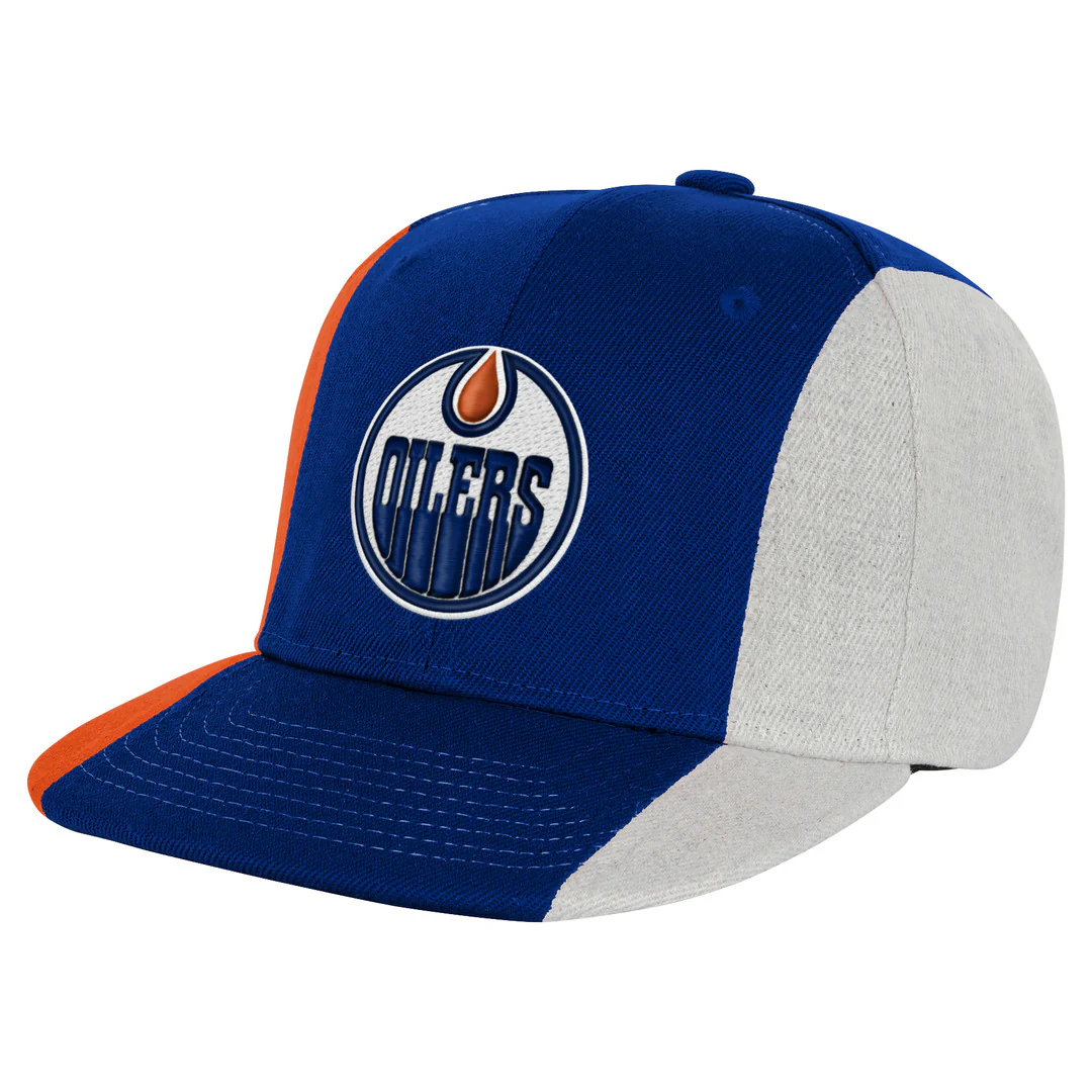 NHL Branded Youth Edmonton Oilers Ace In The Hole Snapback Hat