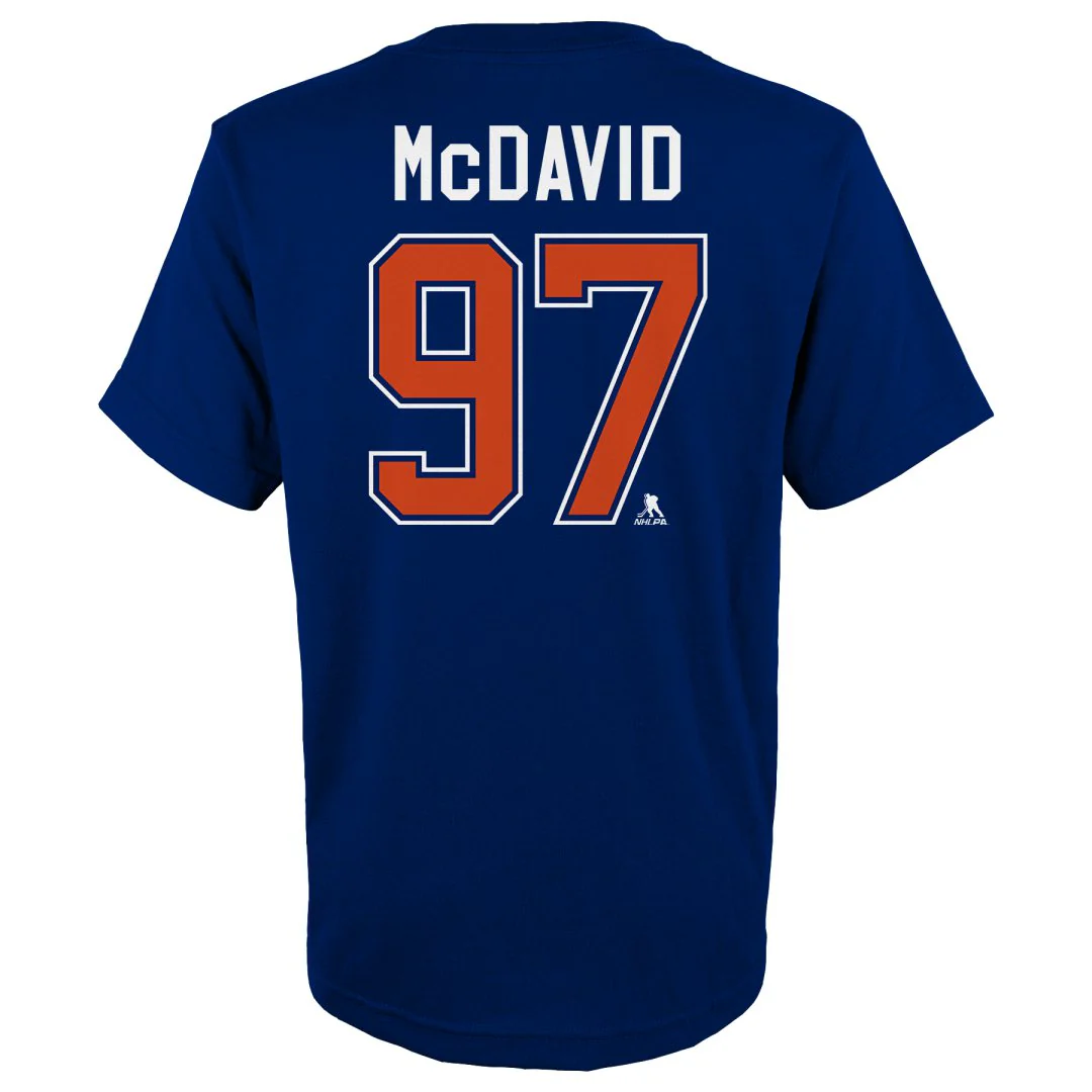 NHL Branded Youth Edmonton Oilers Connor McDavid T-Shirt