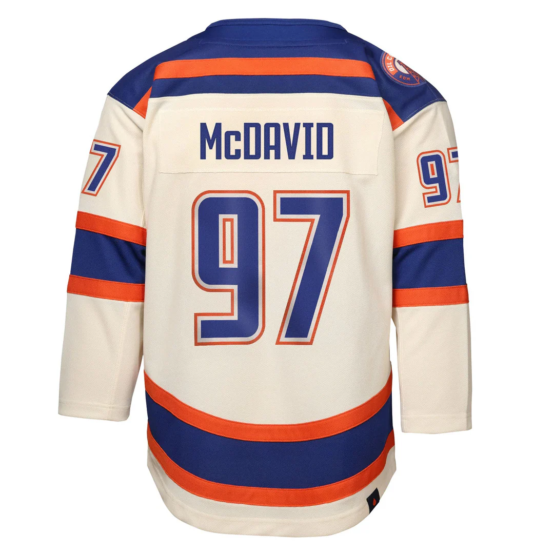NHL Branded Youth Edmonton Oilers Connor McDavid Alternate Jersey